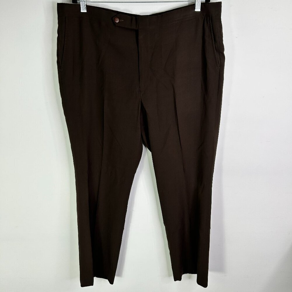 Jaymar SansABelt Men's Brown Slacks Size 42x42